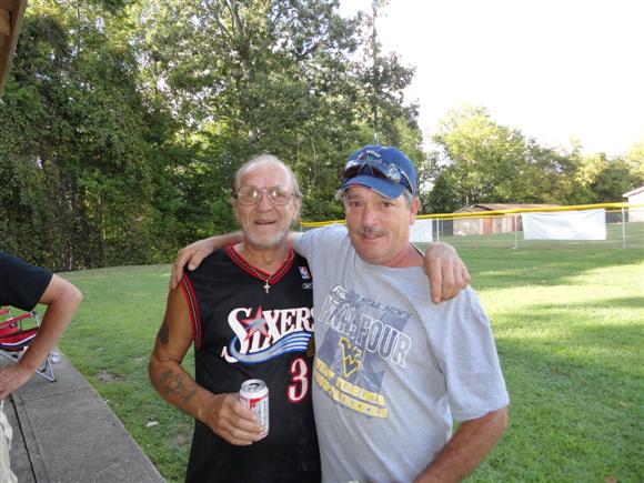 Congratulations Frank and Randy, 1st Place in the Horseshoe Tournament